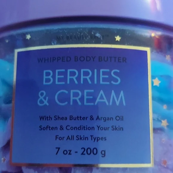 Berries & Cream Whipped Body Butter - Purple - Picture 2 of 2